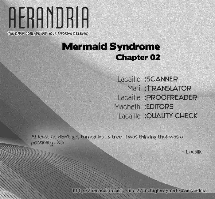 Mermaid Syndrome Chapter 2 2